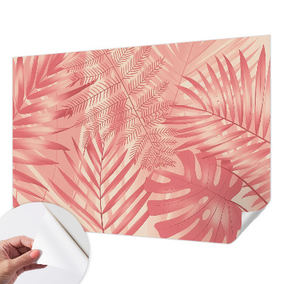 Selbstklebende Fototapete Tropische Blätter