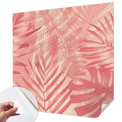 Selbstklebende Fototapete Tropische Blätter