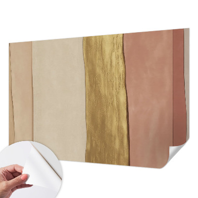 Moderne Fototapete nach Maß Wellenstreifen