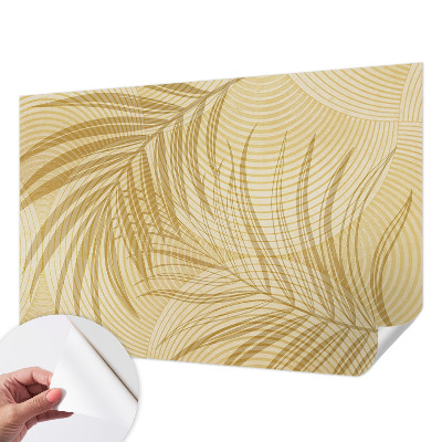 Selbstklebende Fototapete fürs Wohnzimmer Tropische Eleganz