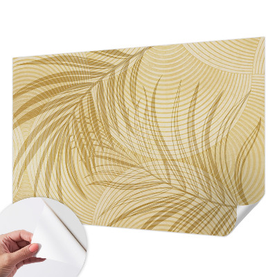 Selbstklebende Fototapete fürs Wohnzimmer Tropische Eleganz