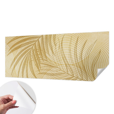 Selbstklebende Fototapete fürs Wohnzimmer Tropische Eleganz