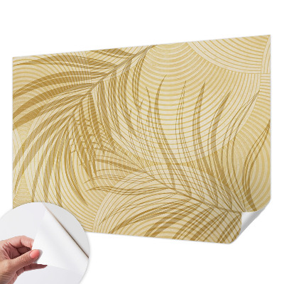 Selbstklebende Fototapete fürs Wohnzimmer Tropische Eleganz