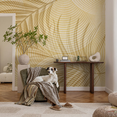 Selbstklebende Fototapete fürs Wohnzimmer Tropische Eleganz