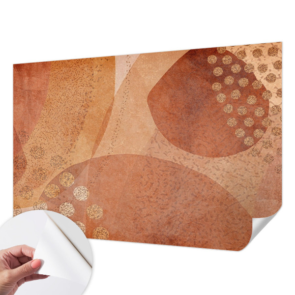 3D-Fototapete Erdige Kompositionen