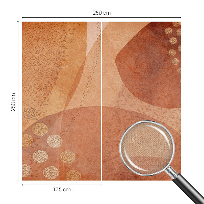 3D-Fototapete Erdige Kompositionen