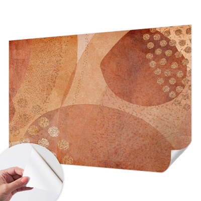 3D-Fototapete Erdige Kompositionen