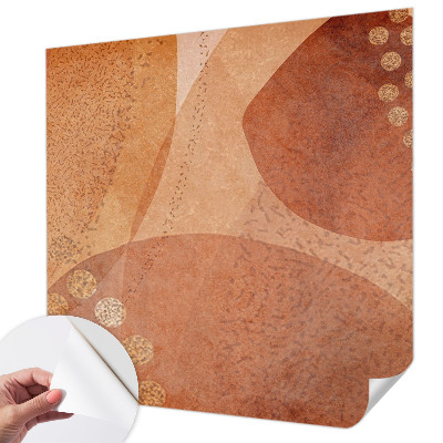 3D-Fototapete Erdige Kompositionen