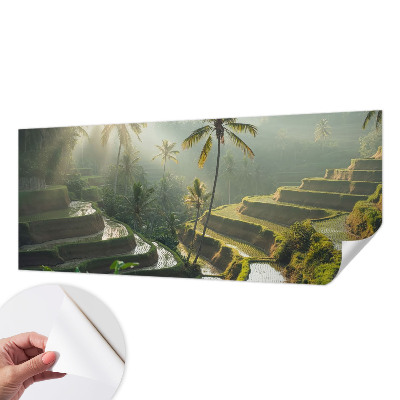 Selbstklebende Fototapete für die Wand Paradiesterrassen