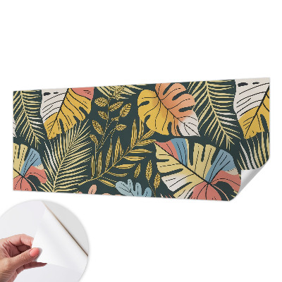 3D-Fototapete fürs Wohnzimmer Tropische Energie