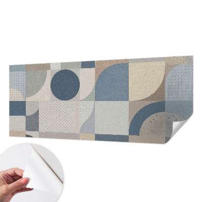 Fototapete in 3D-Optik Geometrisches Mosaik