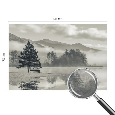 3D-Fototapete fürs Schlafzimmer Romantische Landschaft