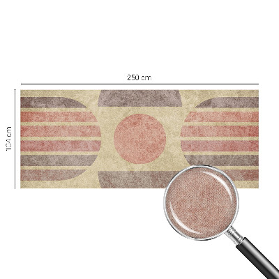 Motivtapete fürs Wohnzimmer Geometrische Formen