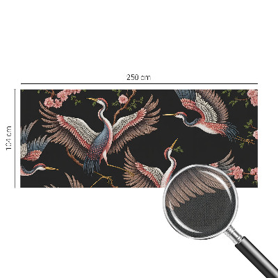 Hochwertige Bildtapete Blumenmuster