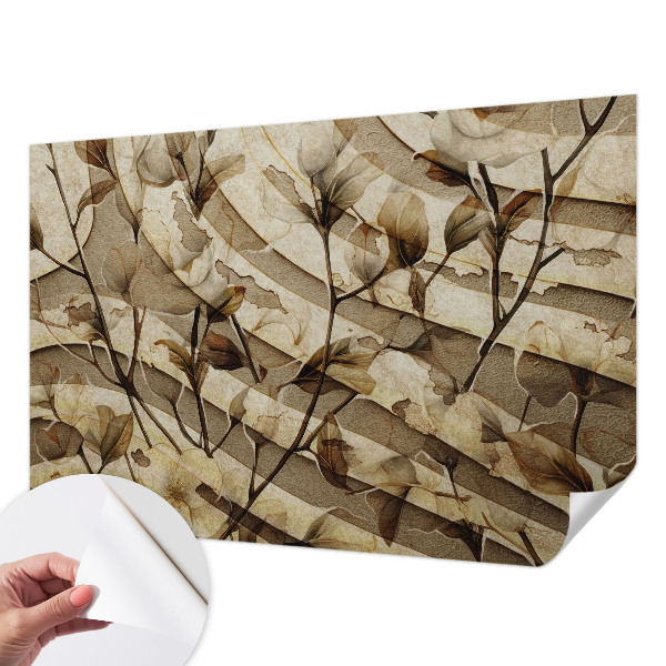 Motivtapete fürs Wohnzimmer Klassische Flora