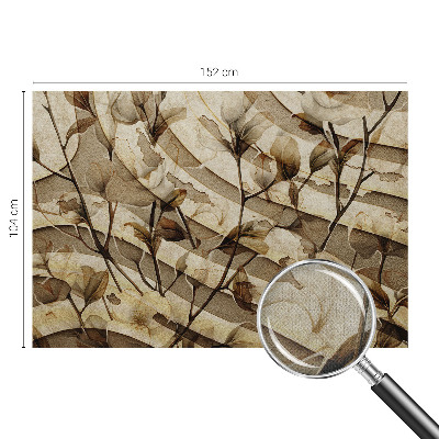 Motivtapete fürs Wohnzimmer Klassische Flora