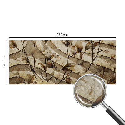 Motivtapete fürs Wohnzimmer Klassische Flora