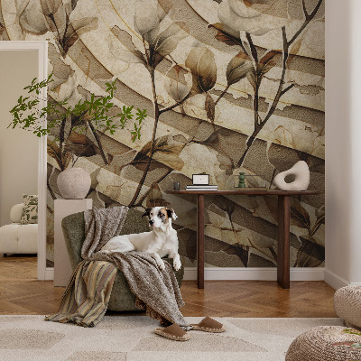 Motivtapete fürs Wohnzimmer Klassische Flora