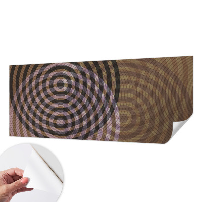 Motivtapete nach Maß Hypnotisierende Kreise