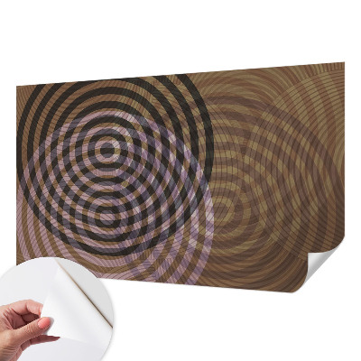 Motivtapete nach Maß Hypnotisierende Kreise