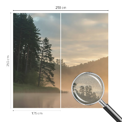 Moderne Fototapete nach Maß Nebliger Morgen