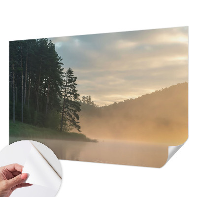 Moderne Fototapete nach Maß Nebliger Morgen