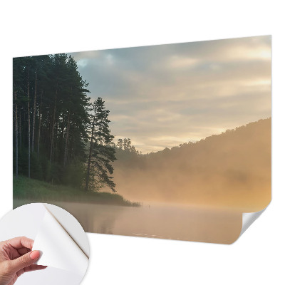 Moderne Fototapete nach Maß Nebliger Morgen