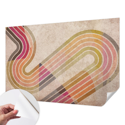 Selbstklebende Fototapete Geometrische Linien