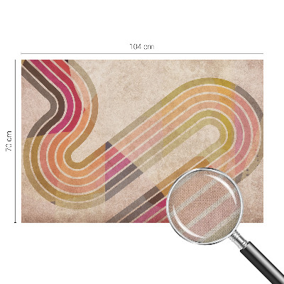 Selbstklebende Fototapete Geometrische Linien