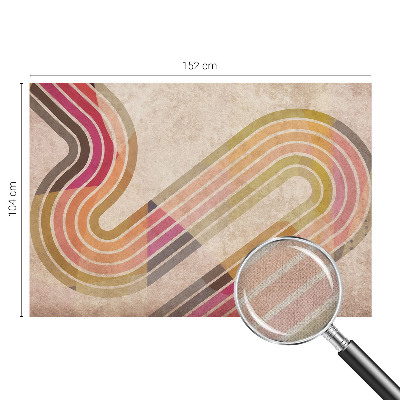 Selbstklebende Fototapete Geometrische Linien