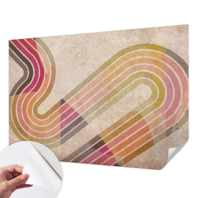 Selbstklebende Fototapete Geometrische Linien