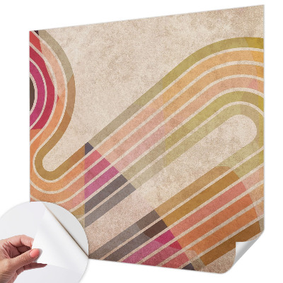 Selbstklebende Fototapete Geometrische Linien