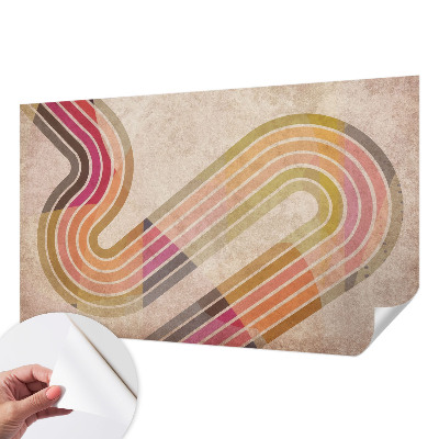 Selbstklebende Fototapete Geometrische Linien