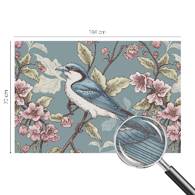 Selbstklebende Fototapete fürs Kinderzimmer Frühlingsharmonie