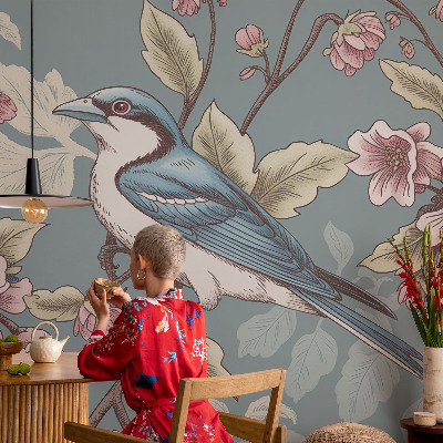 Selbstklebende Fototapete fürs Kinderzimmer Frühlingsharmonie