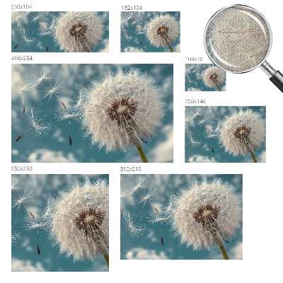 3D-Fototapete Eine leichte Ätherizität