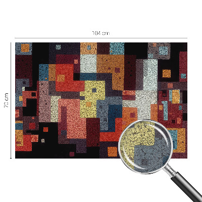 Moderne Fototapete nach Maß Bunte Formen