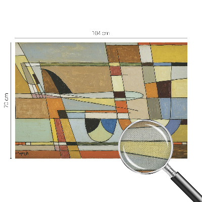 Selbstklebende Fototapete für die Wand Geometrische Harmonie