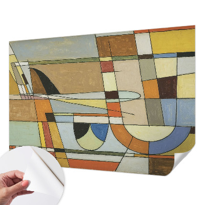 Selbstklebende Fototapete für die Wand Geometrische Harmonie