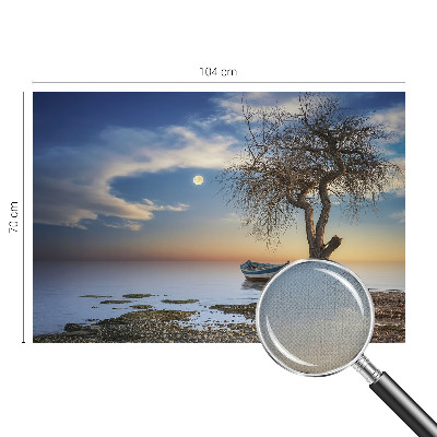 Selbstklebende Fototapete fürs Schlafzimmer Eine friedliche Landschaft