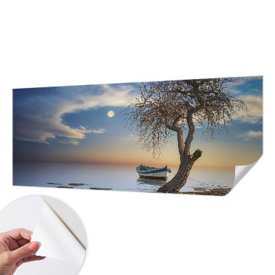 Selbstklebende Fototapete fürs Schlafzimmer Eine friedliche Landschaft