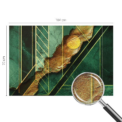 3D-Fototapete fürs Schlafzimmer Geometrische Spannung