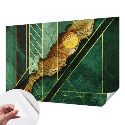 3D-Fototapete fürs Schlafzimmer Geometrische Spannung