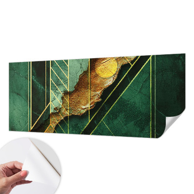 3D-Fototapete fürs Schlafzimmer Geometrische Spannung