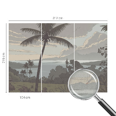 Motivtapete nach Maß Exotische Landschaft