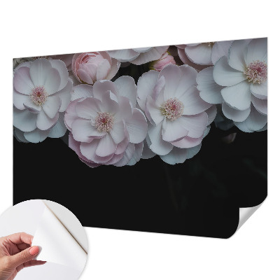 Motivtapete fürs Wohnzimmer Ein zarter Blumenstrauß