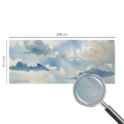 Selbstklebende Fototapete für die Wand Himmlische Wolken