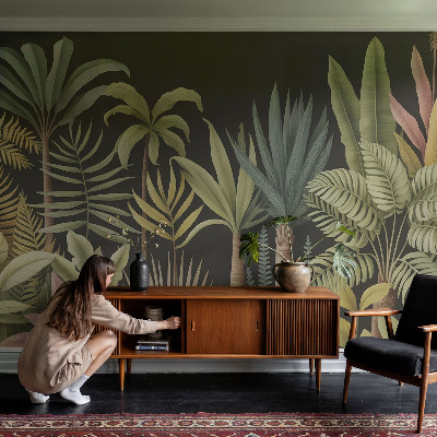 Selbstklebende Fototapete fürs Kinderzimmer Tropischer Dschungel