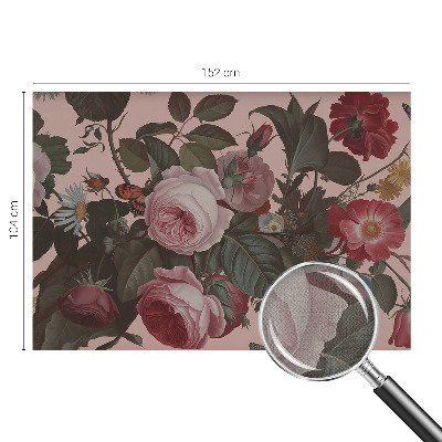 3D-Fototapete Florale Eleganz