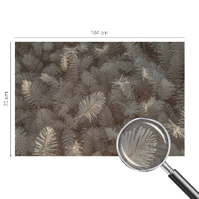 3D-Fototapete fürs Wohnzimmer Gefrorene Zweige